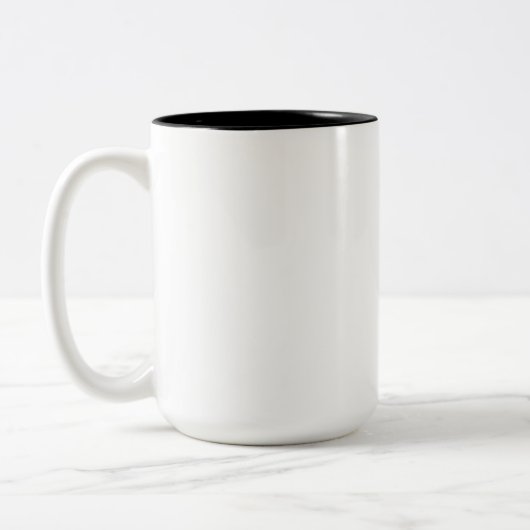 Mav's en Mochas-mok Tweekleurige Koffiemok (Links)