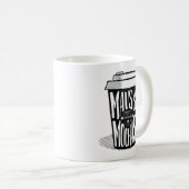 Mavs & Mochas 11 oz. mok (Voorkant rechts)