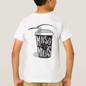 Mavs & Mochas kinder t-shirt (Achterkant)