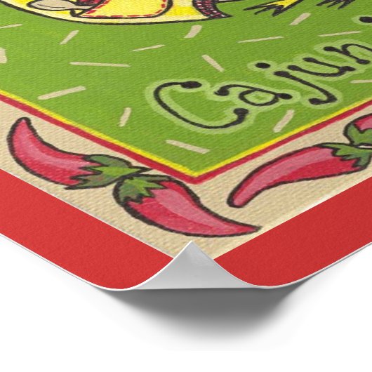 Maw Maw's Cajun Kitchen Poster (Hoek)