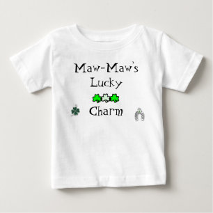 MAW-MAW'S LUCKY CHARM TODDLERS T-SHIRT SJABLOON
