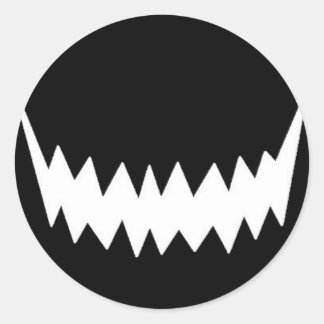 Maw Mouth Ronde Sticker