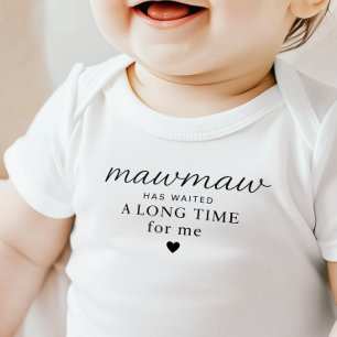 Mawmaw a attendu Body bébé Cadeau