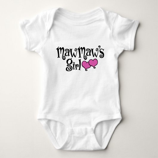 MawMaw's Girl Romper (Voorkant)