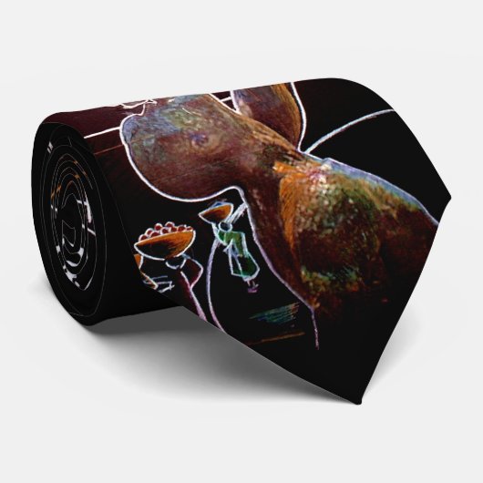 Mawon négatif - conception C de cravate (Roulé)