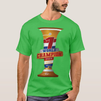 Max 3time wereldkampioen t-shirt