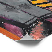 Max Beckmann - Die Schauspieler Poster (Hoek)