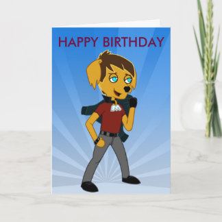 Max Birthday Card Kaart