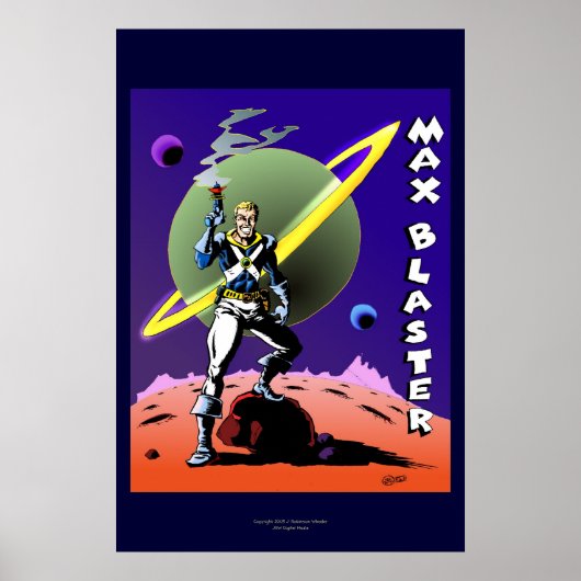 Max Blaster poster (Voorkant)