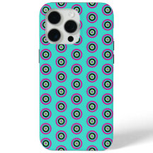 Bright Colorful Circles Coque pour iPhone 15 Pro M