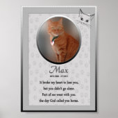 Max - Cat Memorial Poster (Voorkant)