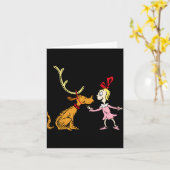 Max Cindy Lou Wie  Kaart (Gele Bloem)