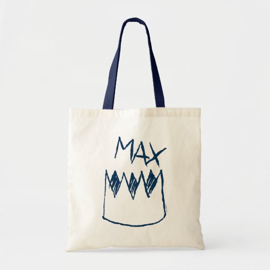 Max & Crown Sketch Tote Bag (Voorkant)
