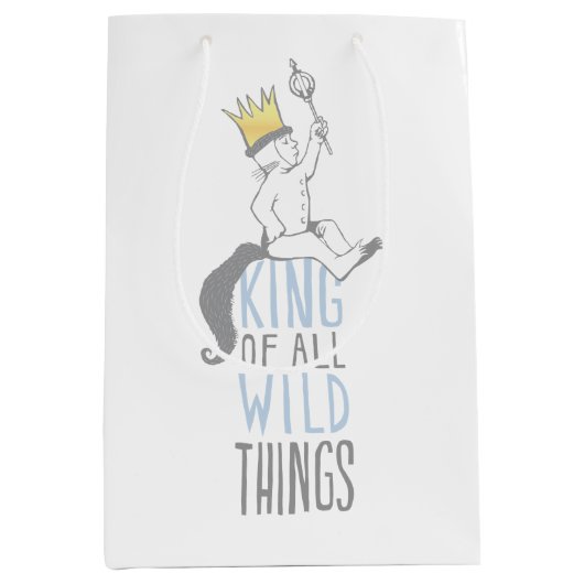 Max | De koning van alle wilde dingen - blauw Medium Cadeauzakje (Voorkant)