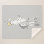 Max | De koning van alle wilde dingen Sherpa Deken (Voorkant (horizontaal))