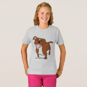 Max de Shelter Dog Big & Happy T-shirt (Voorkant volledig)