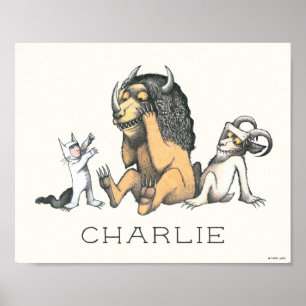 Max en de wilde dingen spelen poster