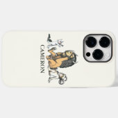 Max en Wilde Dingen spelen | Jouw namen toevoegen Case-Mate iPhone Case (Achterkant (horizontaal))