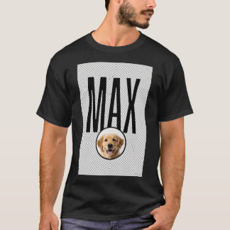 MAX - Gouden Retriever Hond Foto T-shirt