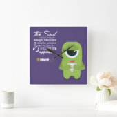 Max - Horloge Carré (Maison)