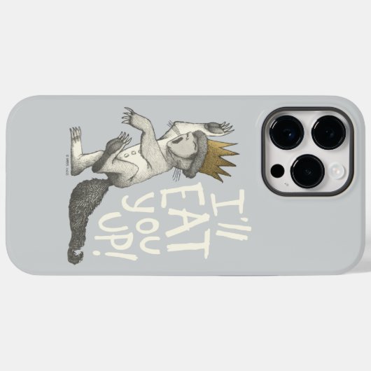 Max | Ik eet je wel op! Case-Mate iPhone Case (Achterkant (horizontaal))