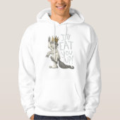 Max | Ik eet je wel op! Hoodie (Voorkant)