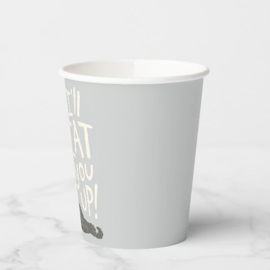 Max | Ik eet je wel op! Papieren Bekers (Links)