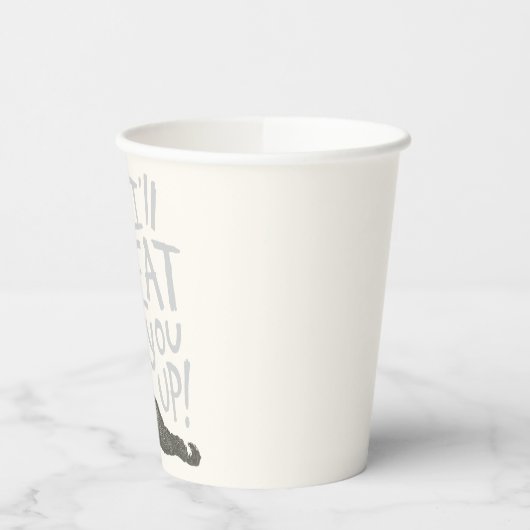 Max | Ik eet je wel op! Papieren Bekers (Links)