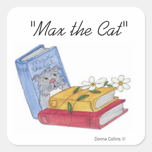 Max les Stickers du livre de chat (Devant)
