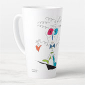 Max Leven aan de rand van Chaos Latte Mok (Linkerhoek)