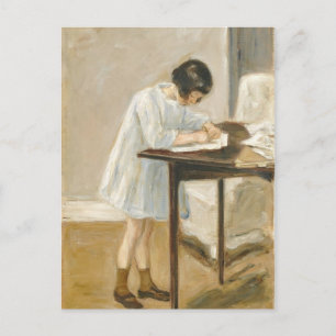Max Liebermann- De kleindochter van de kunstenaar Briefkaart