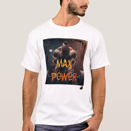 Max Macht! T-shirt (Voorkant)