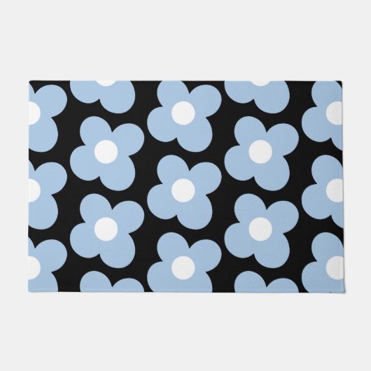 Max Scandi Daisy Blue Deurmat (Voorkant)