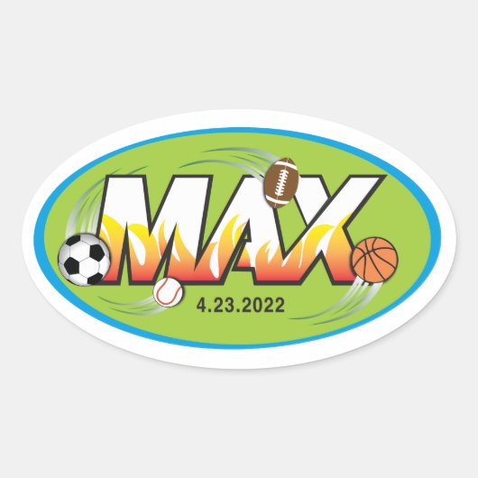 Max sticker (Voorkant)