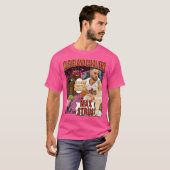 Max Strus Basketball Art Cavaliers 1 T-shirt (Voorkant volledig)