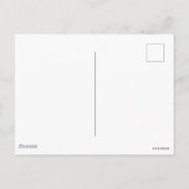 Max the Dog in Santa Hat Briefkaart (Achterkant)