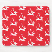 Max the Reindeer Silhouette Muismat (Voorkant)