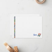 Max Torah Dank je wel A6 Notitiekaartje (Voorkant / Achterkant in situ)