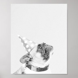 Max van de Franse Bulldog Poster