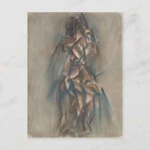 Max Weber Cubism Painting Briefkaart