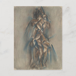 Max Weber Cubism Painting Briefkaart