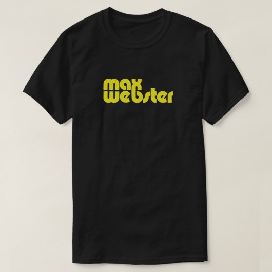 Max Webster Max Webster Essential T-Shirt (Design devant)