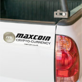 Maxcoin Bumpersticker (Op Truck)