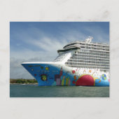 Maxed buigt uit briefkaart (Voorkant)