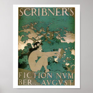 MAXFIELD PARRIS 1897 POSTER VINTAGE