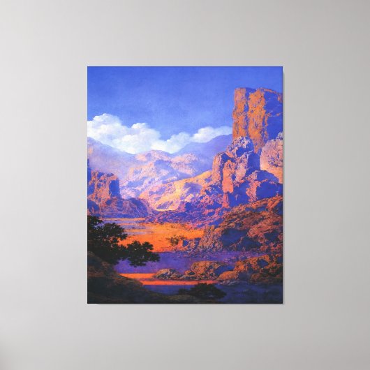Maxfield Parrish Canvas Afdruk (Voorkant)