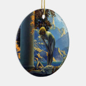 Maxfield Parrish Daybreak II Keramisch Ornament (Rechts)