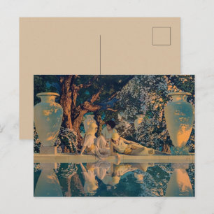 Maxfield Parrish De tuin van Allah 1918 Fijne Kuns Briefkaart