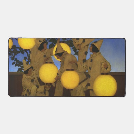 Maxfield Parrish Les Porteurs de Lanternes 1908 Vi (Recto)