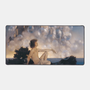 Maxfield Parrish Luchtkastelen 1904 Vintage Fantas Bureaumat